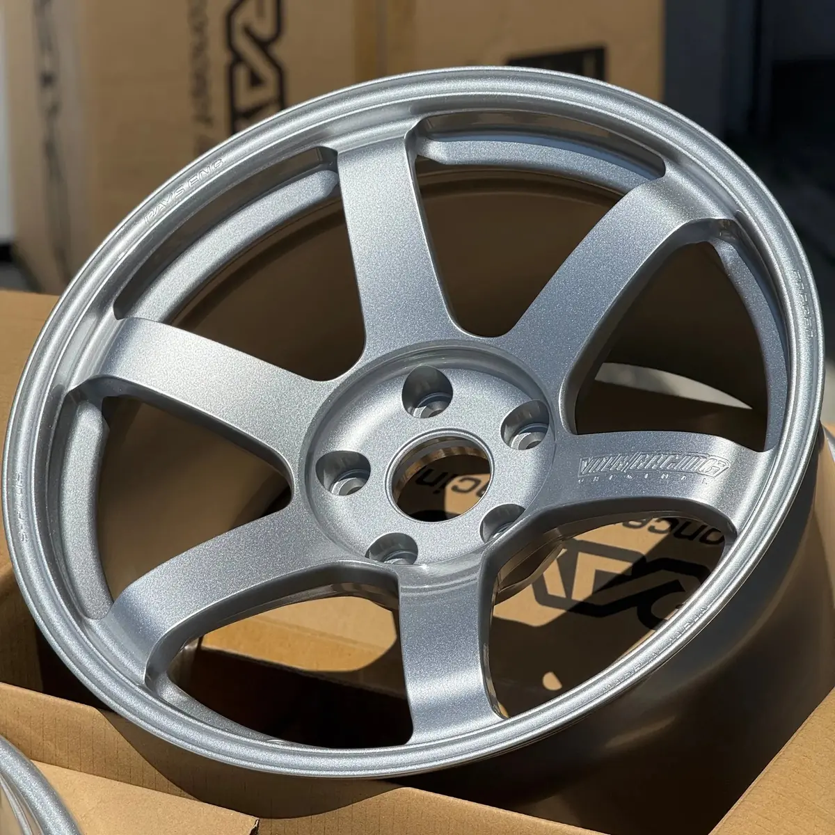Volk Racing Te37 Saga S-Plus / Diamond Silver | 18X10 | 18X11 | 5X112 | +25Mm | +34Mm Offset 2
