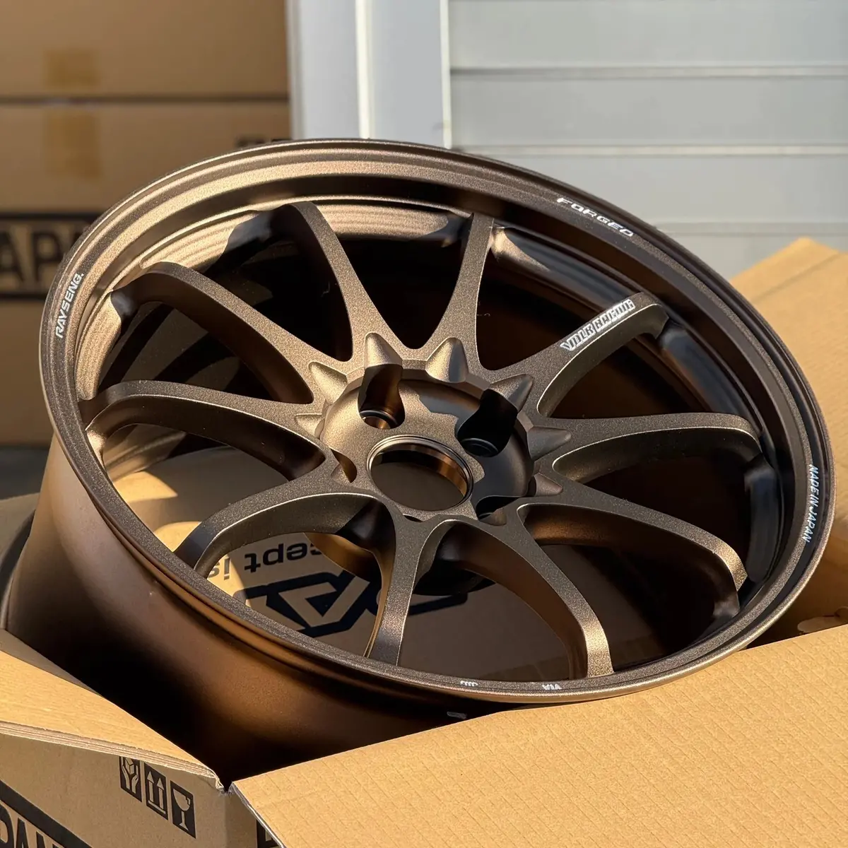 Volk Racing Ce28n-Plus / Bronze | 18X9.5 | 5X114.3 | +38Mm Offset 1