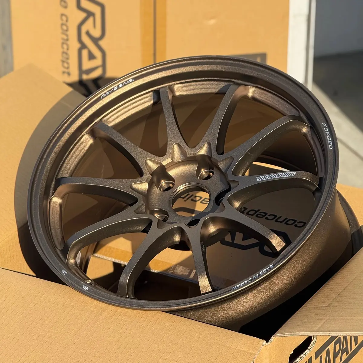 Volk Racing Ce28n-Plus / Bronze | 18X9.5 | 5X114.3 | +38Mm Offset 2