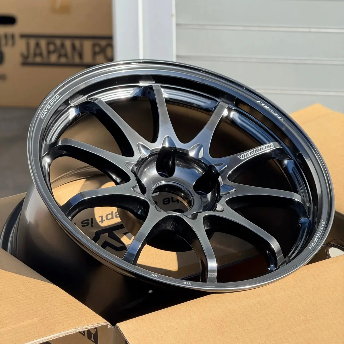 Volk Racing Ce28n-Plus / Shining Black Metal | 17X9 | 5X114.3 | +22Mm Offset 1