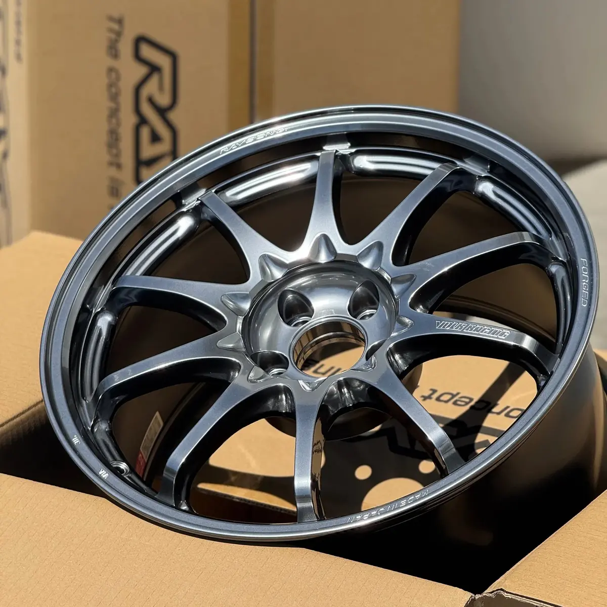 Volk Racing Ce28n-Plus / Shining Light Metal | 17X9.5 | 5X100 | +45Mm Offset 2