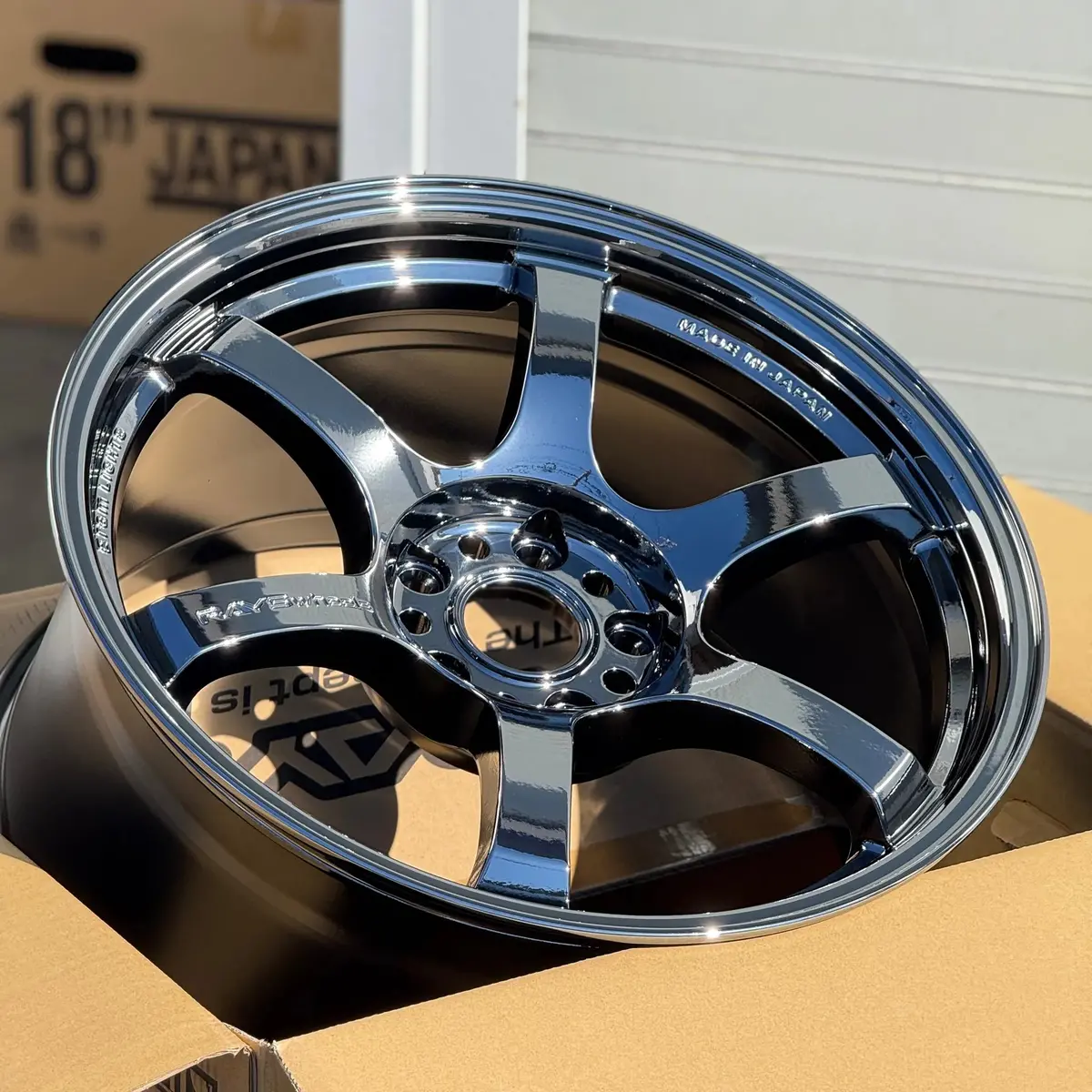 Gram Lights 57Dr Limited (Rbc) / Rays Black Metal Coat | 18X9.5 | 5X114.3 | +38Mm Offset 1