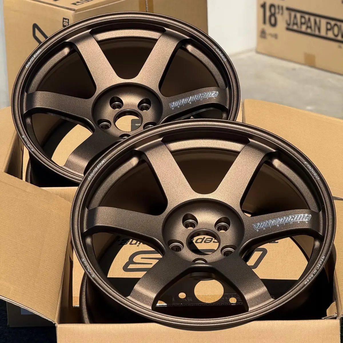 Volk Racing Te37 Saga S-Plus / Bronze | 19X9.5 | 19X11 | 5X112 | +25Mm | +35Mm Offset 1
