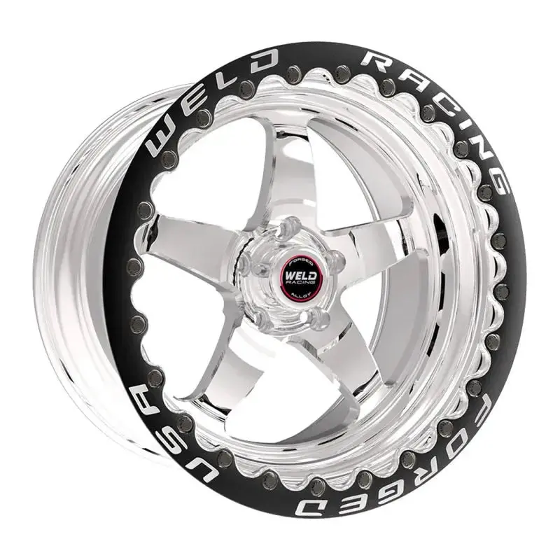 Weld S71 / Polished | 17X11 | 5X115 | +5Mm - Beadlock 1