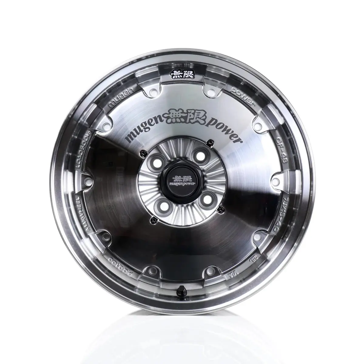 Mugen Cf48 / Silver | 15X7 | 4X100 | +40Mm Offset 1