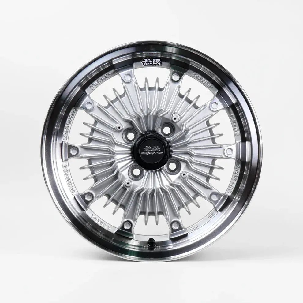 Mugen Cf48 / Silver | 15X7 | 4X100 | +40Mm Offset 2