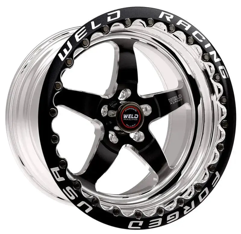 Weld S71 / Black | 17X11 | 5X115 | +5Mm - Beadlock 1