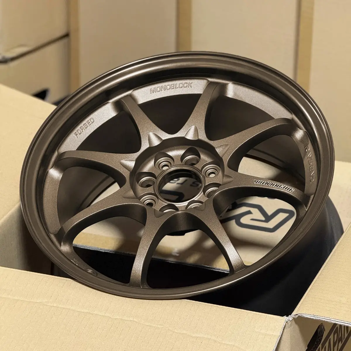 Volk Racing Ce28n / Bronze | 16X7.5 | 4X100 | +39Mm Offset 1