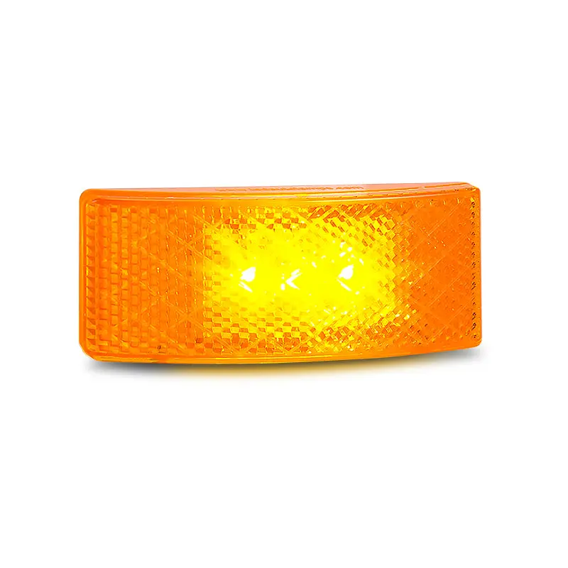 Led Autolamps Eu38amhdb 12/24V Amber Side Marker With Built In Reflector 1