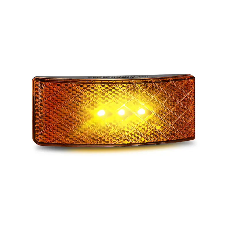 Led Autolamps Eu38bamhdb Amb 3 Led Side Marker With Reflector 1