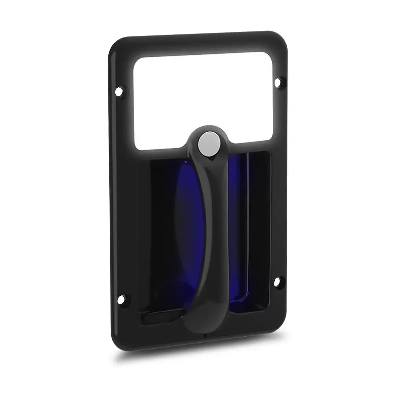 Led Autolamps Gh12b Black Grab Handle Blue With On/Off Switch 1