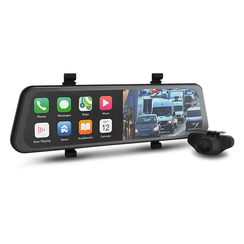 Parkmate Mcpk-972Dvr 9.66" Touch Screen Dvr Mirror With Smart Display 1