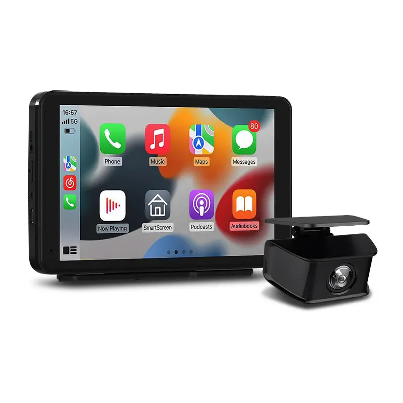 Parkmate Pm-72W 7.0" Wireless Smart Monitor With Dual Channel Dash Camera 1