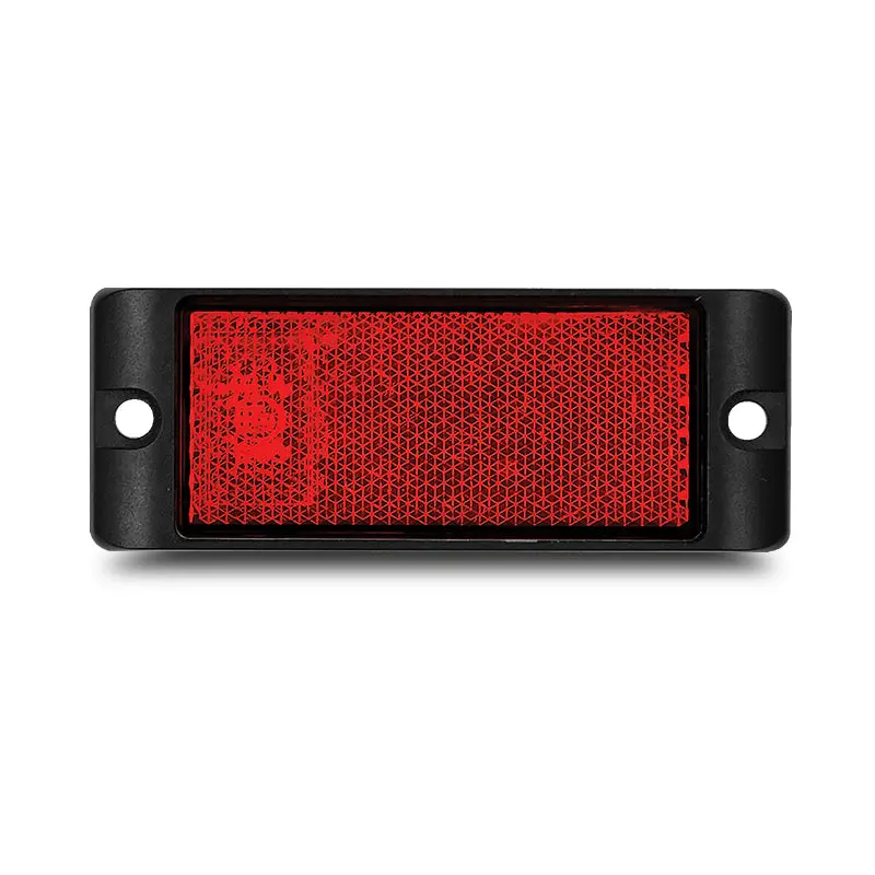 Led Autolamps 7035Rb Red Reflector With Mounting - Box Of 100 1