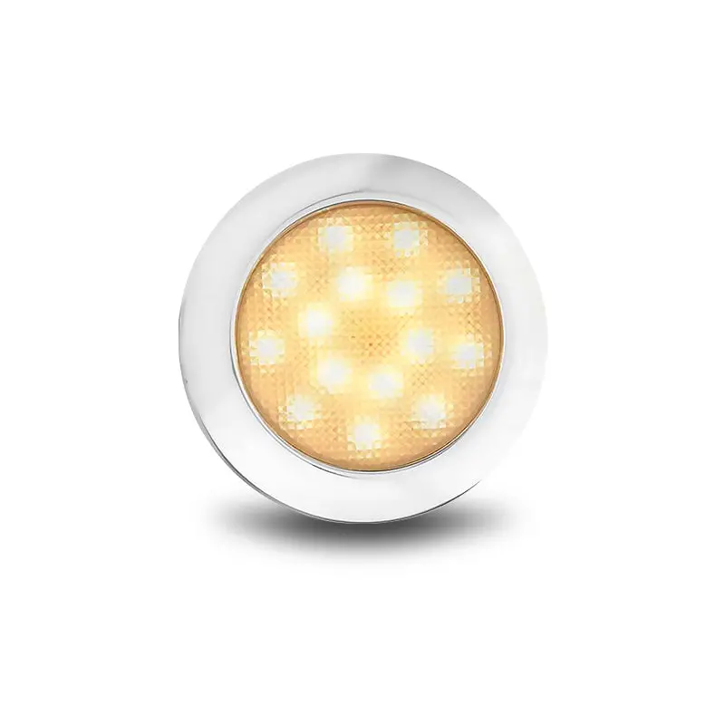 Led Autolamps 7515Wb 12V Led Interior Lamp Cool White Bezel 1