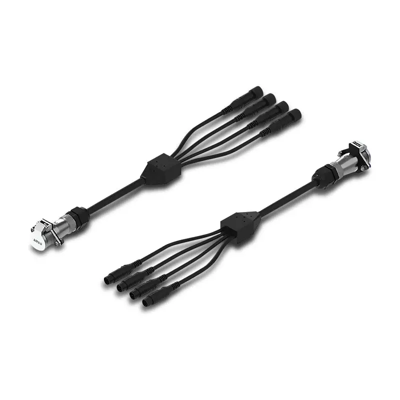 Parkmate Pm-Wozcon4 4 Channel Heavy Duty Woza Connector Cable (2 Pk) 1