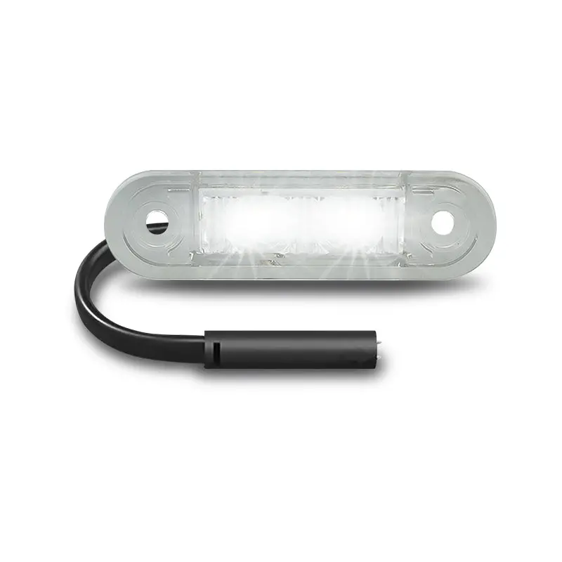Led Autolamps 7922Wmcsb 7922 Series White Marker/Licence Plate Lamp Recessed Fit 1