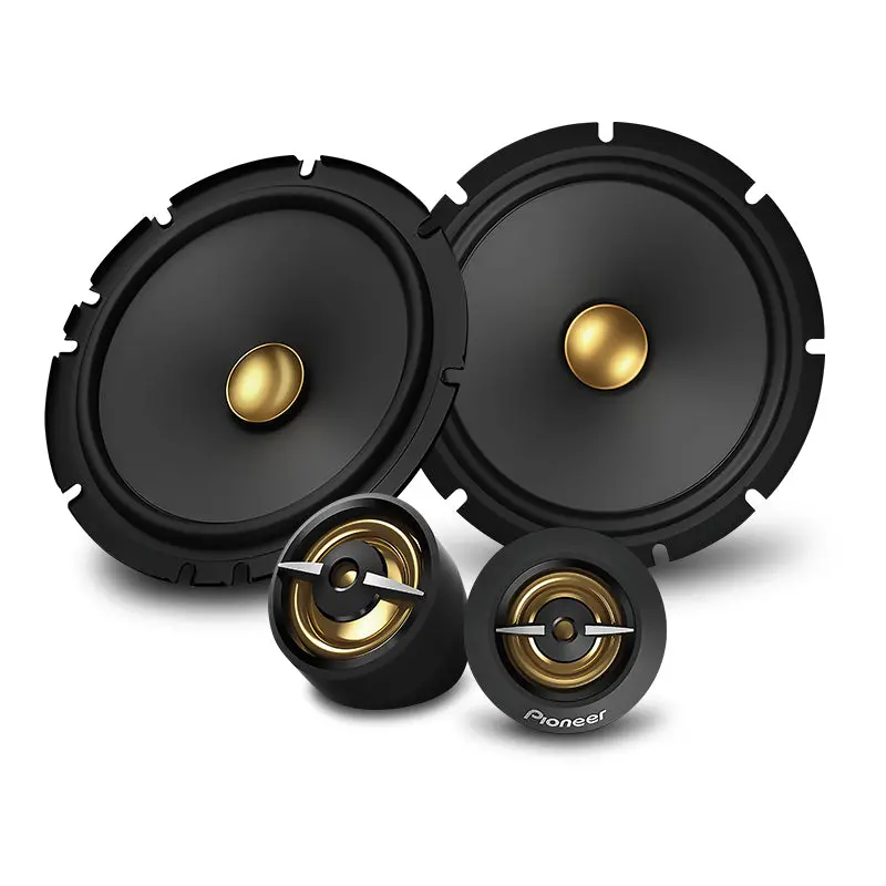Pioneer Ts-A1601c 6.5” A-Series 2-Way Component Speakers With 20Mm Polyetherimide (Pei) Dome Tweeter 1