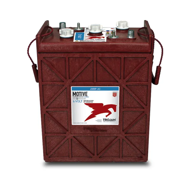 Trojan  J305p-Us Deep Cycle Flooded 6V 330Ah Battery 1