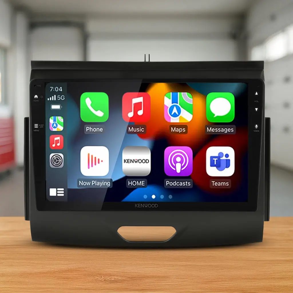 Dmx80axs Bundle - Ford Ranger & Everest 2015-2021  [Compatible With Kenwood Dmx80axs] (Aktfo6/App8ke8)/Swc-Apkwpl 1