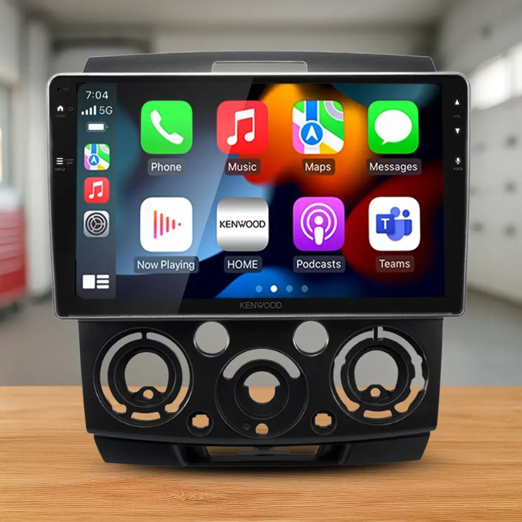 Dmx80axs Bundle - Ford Ranger & Mazda Bt-50 2006-2011 [Compatible With Kenwood Dmx80axs] (Akfo1/App8ke8)/Swc-Apkwpl 1