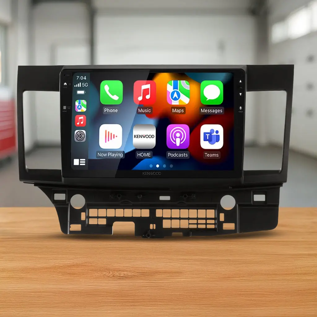 Dmx80axs Bundle - Mitsubishi Lancer 2010-2017 [Compatible With Kenwood Dmx80axs] (Akmb5/App8ke8)/Swc-Apkwpl 1