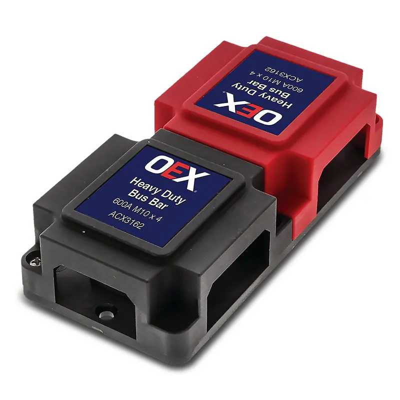 Oex Acx3162 600A Red/Black Heavy Duty Bus Bar Box 1