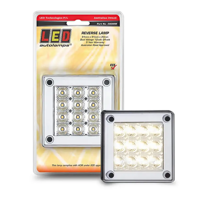 Led Autolamps 280Wm Led 280 Reverse Insert With 12 Led 1