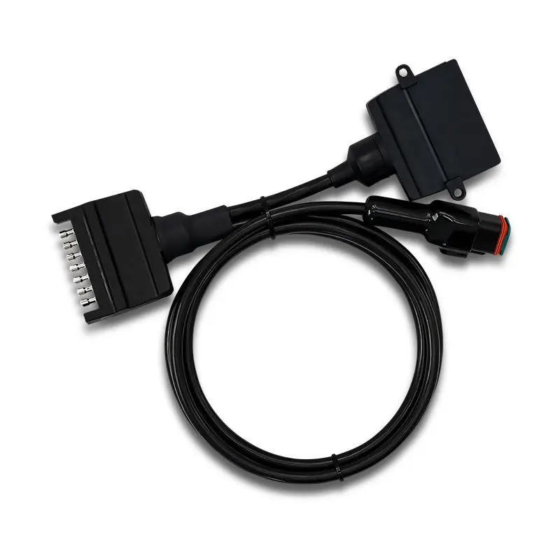 Elecbrakes A 7-12 Plug And Play Adapter - 7 Flat To 12 Flat Socket 1