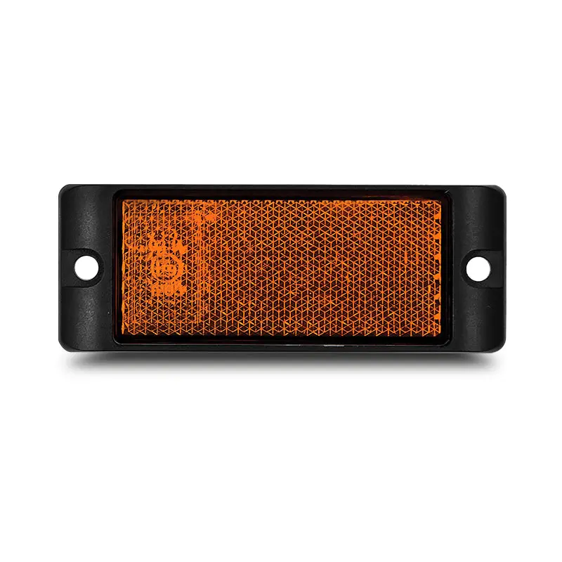 Led Autolamps 7035Ab Vehicle Reflector Amber With Bracket Reflex Series 1