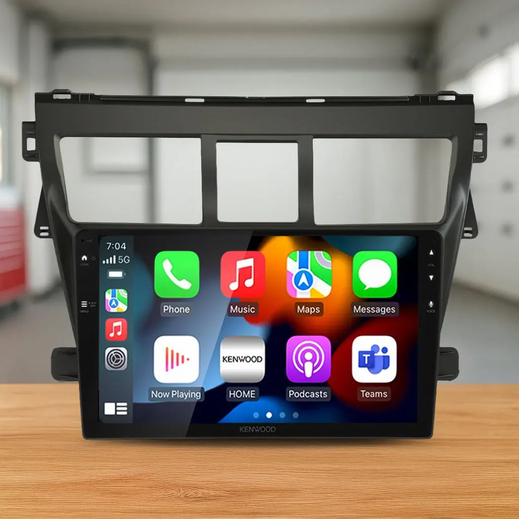 Dmx80axs Bundle - Toyota Yaris Sedan [Compatible With Kenwood Dmx80axs] (Akto15/App8ke8)/Swc-Apkwpl 1