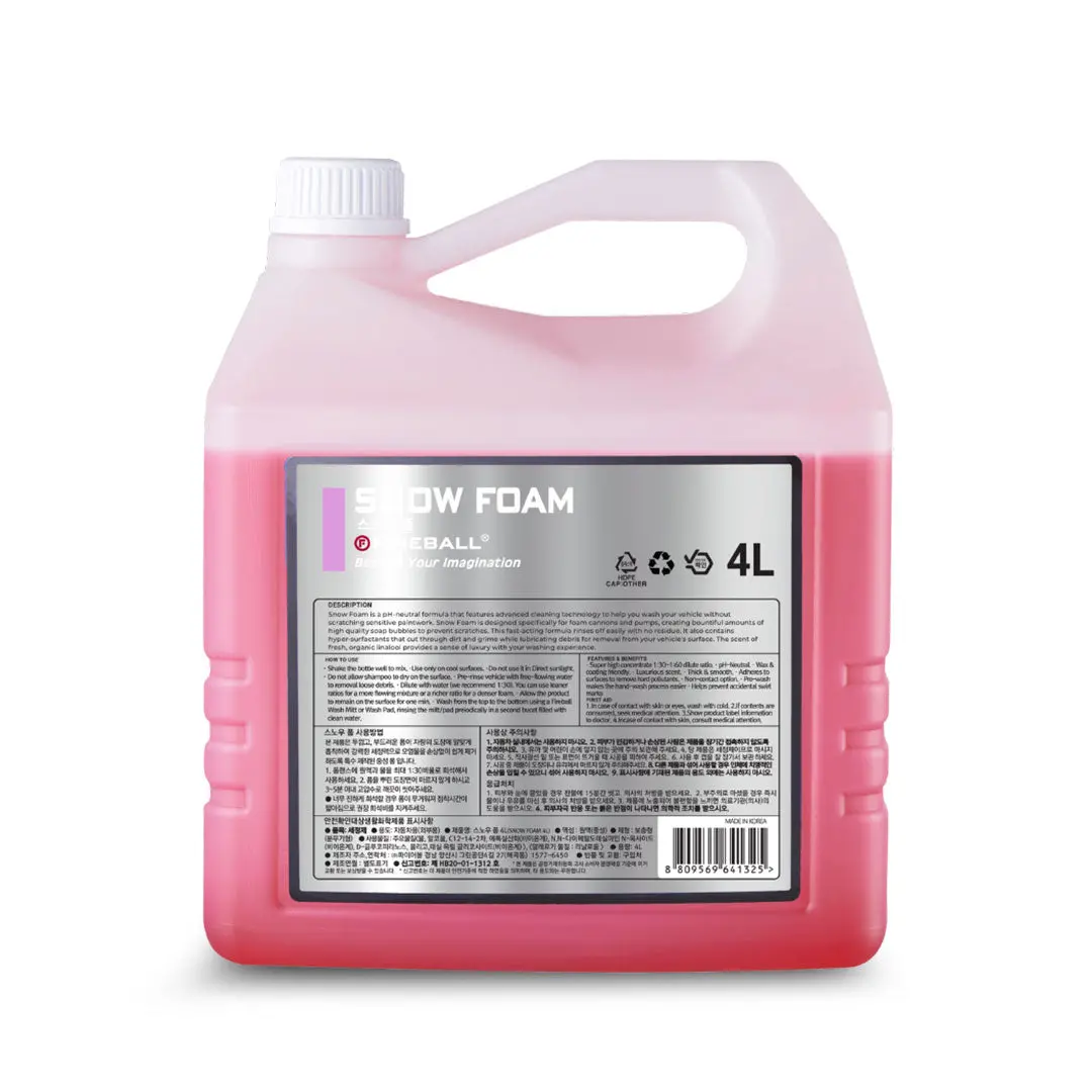 Fireball Fb2-Snwfm-4000 | Snowfoam 4L 1