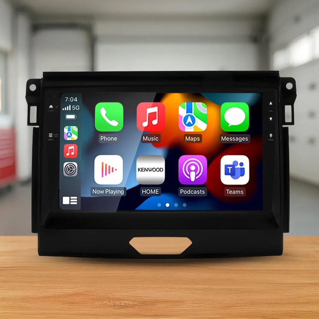 Dmx80axs Bundle - Ford Ranger 2018-2019 [Compatible With Kenwood Dmx80axs] (Akfo4/App8ke8)/Swc-Apkwpl 1