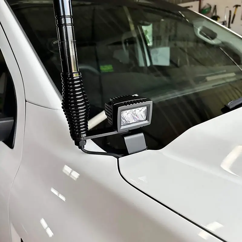 Gmf4x4 Lb-057-T (057-T-Lb) Bonnet Led Brackets (Tall) To Suit Ford Ranger Ra/Raptor/Everest 2023+ 1