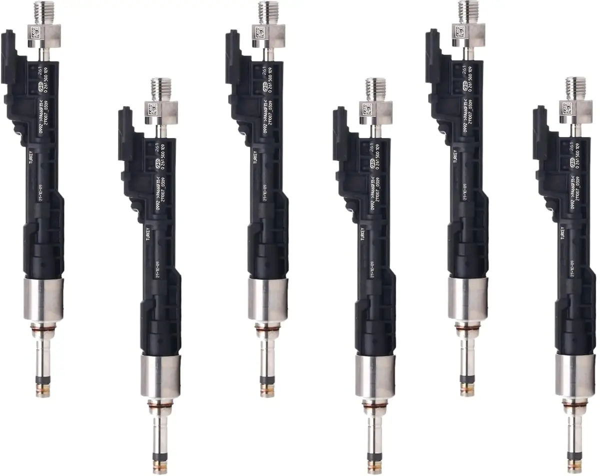 6 New Fuel Injectors For Bmw N55 S55 135 235 435 535 M2 M3 M4 1