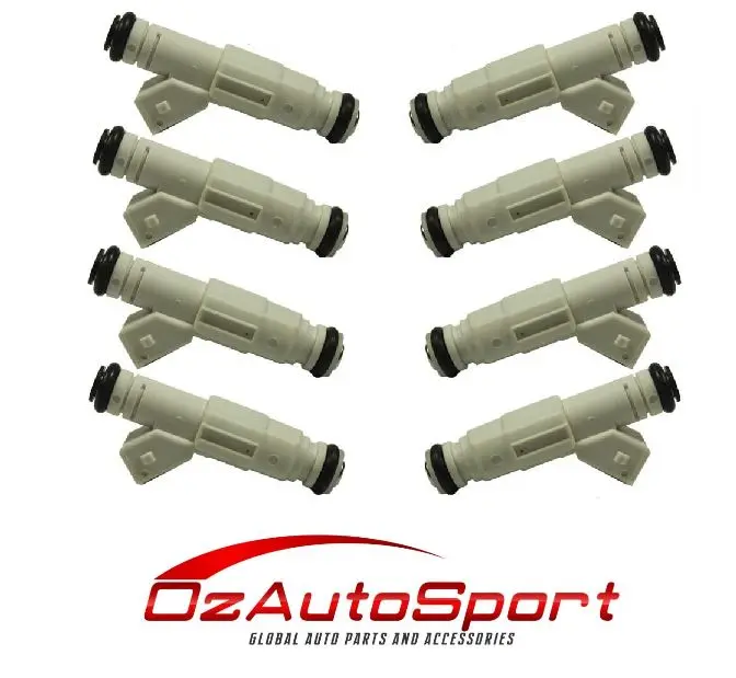 8 X Fuel Injectors For Holden Commodore Calais Stateman 304 355 5.0 V8 - 370Cc 1