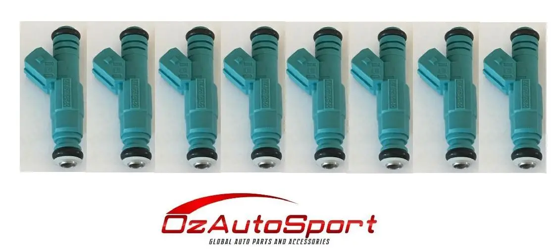 8 X Fuel Injectors For Holden Commodore Vl Vn Vp Vr Vs Vt Vx Vy V8 5.0 New 1
