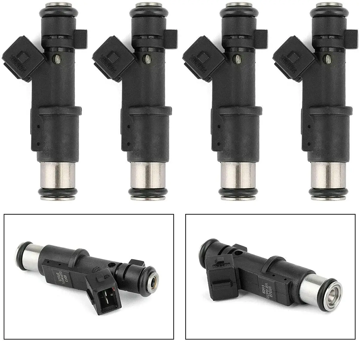 4 X Fuel Injectors For Peugeot 206 Gti 307 2.0 99 > 06 Inj217 1