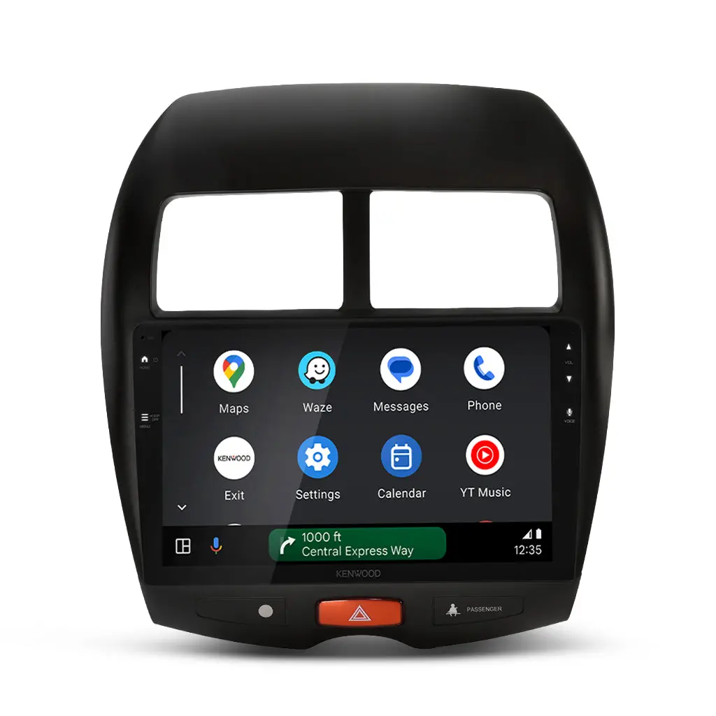 Dmx80axs Bundle - Mitsubishi & Peugeot 2010-2019 [Compatible With Kenwood Dmx80axs] (Akmb14/App8ke8)/Swc-Apkwpl 1