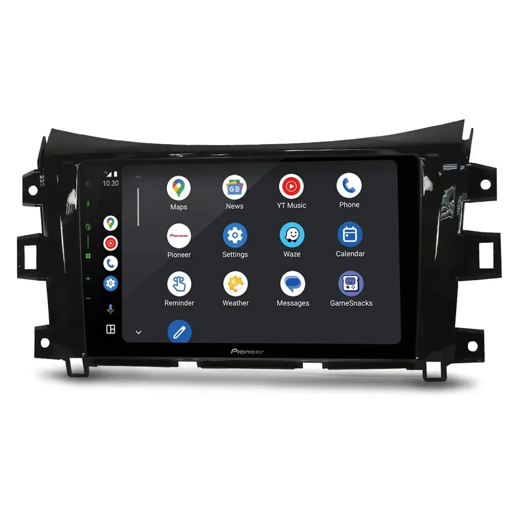 Pioneer Dmh-Ap6650bt 9" Apple Carplay/Android Auto Wireless Av Receiver Bundle For Pioneer Dmh-Ap6650bt 9 With Hr9-Ns001 Fascia & Aerpro App8pio9 App8 Secondary Iso Harness Suit Pioneer Av Headunits (13-Pin Connector) Harness 1