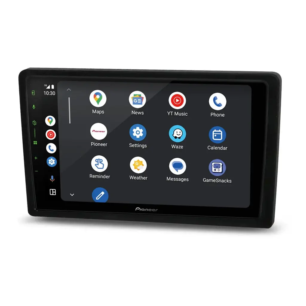 Pioneer Dmh-Ap6650bt 9" Apple Carplay/Android Auto Wireless Av Receiver Bundle For Pioneer Dmh-Ap6650bt 9 With Hr9-Ty002 Fascia & Aerpro App8pio9 App8 Secondary Iso Harness Suit Pioneer Av Headunits (13-Pin Connector) Harness 1