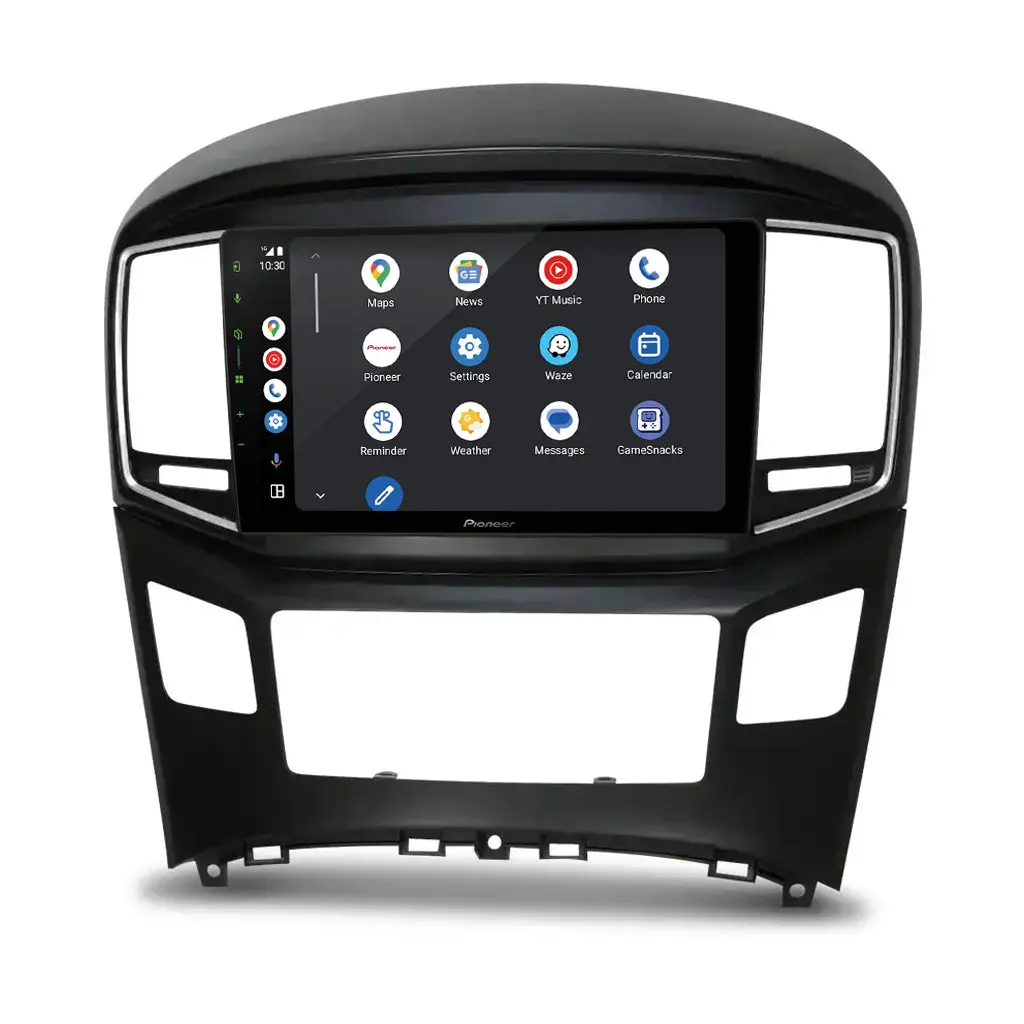 Pioneer Dmh-Ap6650bt 9" Apple Carplay/Android Auto Wireless Av Receiver Bundle For Pioneer Dmh-Ap6650bt 9 With Hr9-Hy001 Fascia & Aerpro App8pio9 App8 Secondary Iso Harness Suit Pioneer Av Headunits (13-Pin Connector) Harness 2