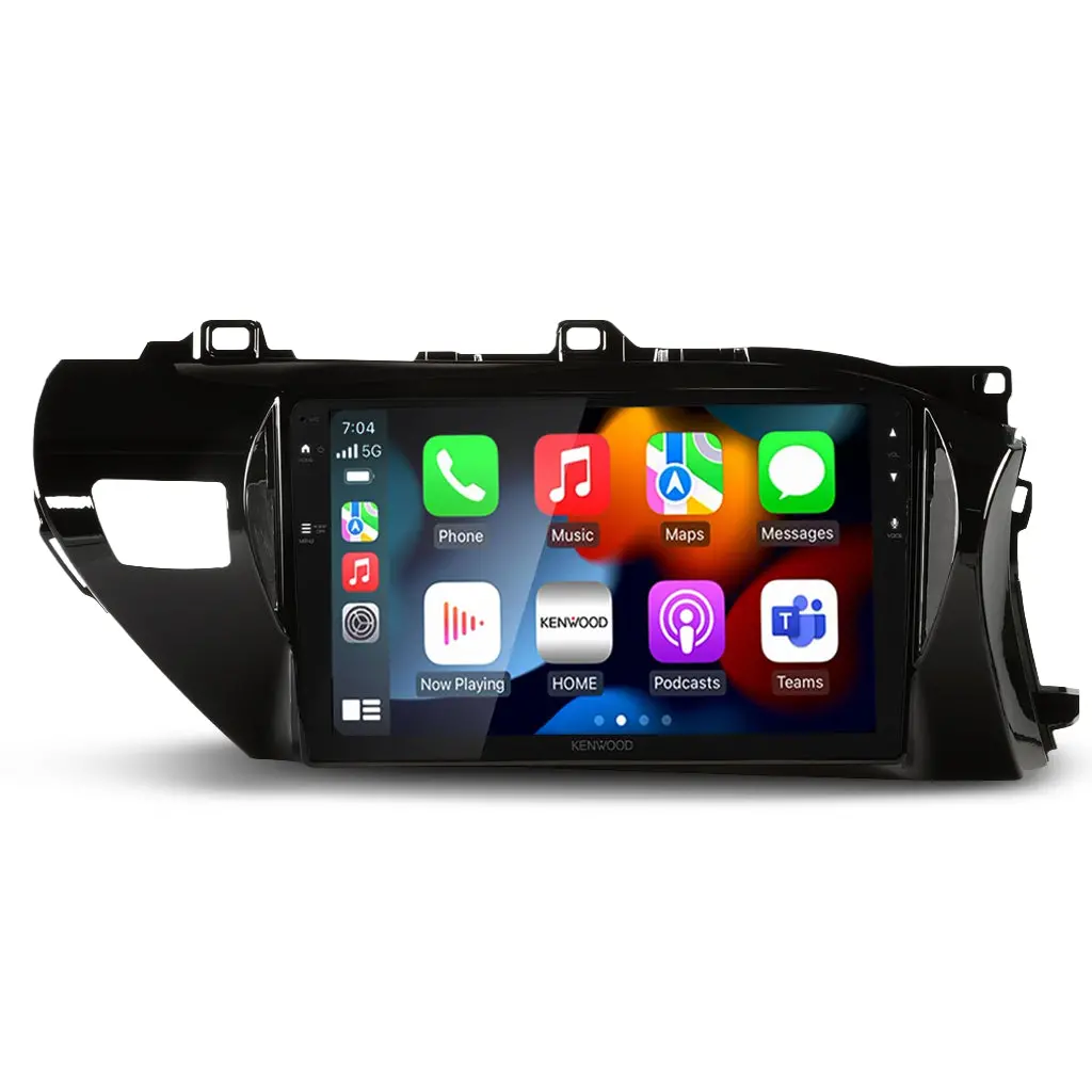 Dmx80axs Bundle - Toyota Hilux 2020- [Compatible With Kenwood Dmx80axs] (Akto4/App8ke8)/Swc-Apkwpl 1