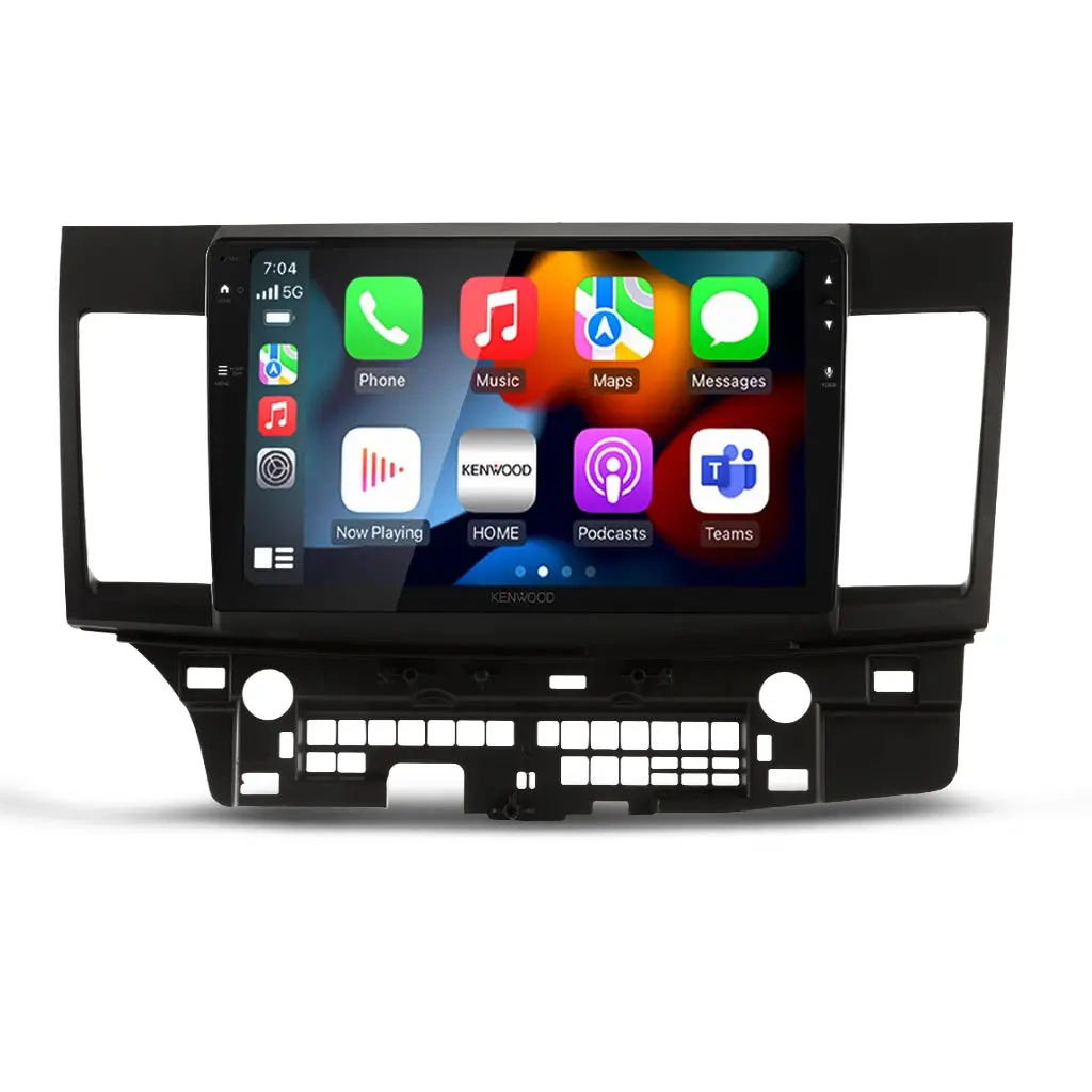 Dmx80axs Bundle - Mitsubishi Lancer 2007-2010 [Compatible With Kenwood Dmx80axs] (Akmb4/App8ke8)/Swc-Apkwpl 1