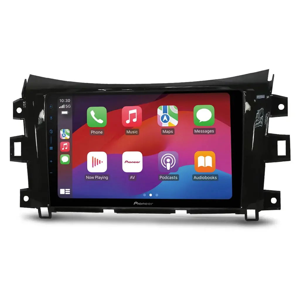 Pioneer Dmh-Ap6650bt 9" Apple Carplay/Android Auto Wireless Av Receiver Bundle For Pioneer Dmh-Ap6650bt 9 With Hr9-Ns001 Fascia & Aerpro App8pio9 App8 Secondary Iso Harness Suit Pioneer Av Headunits (13-Pin Connector) Harness 2