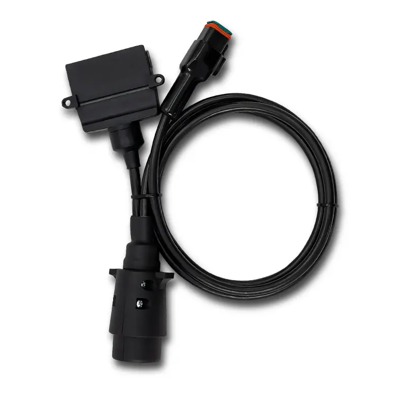 Elecbrakes A 7Lr-7 Plug And Play Adapter - 7 Large Round To 7 Flat Socket 2