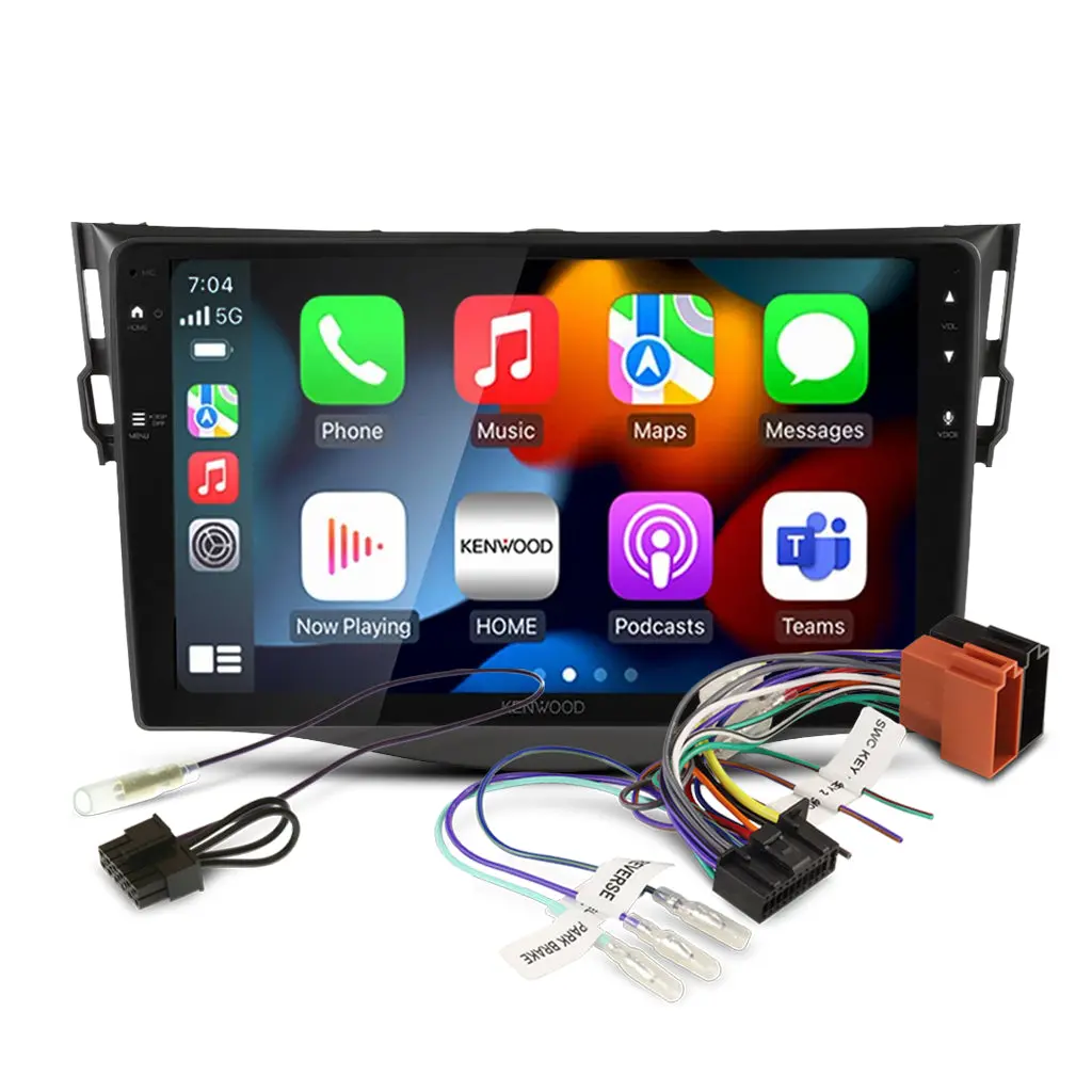 Dmx80axs Bundle - Toyota Rav4 2006-2011 [Compatible With Kenwood Dmx80axs] (Akto16/App8ke8)/Swc-Apkwpl 1