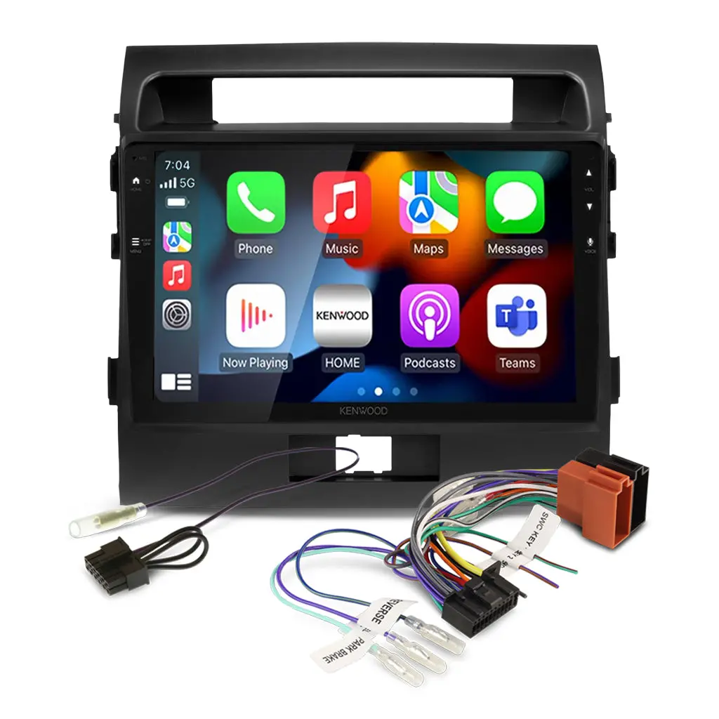 Dmx80axs Bundle - Toyota Landcruiser 200 Series [Compatible With Kenwood Dmx80axs] (Akto17/App8ke8)/Swc-Apkwpl 1