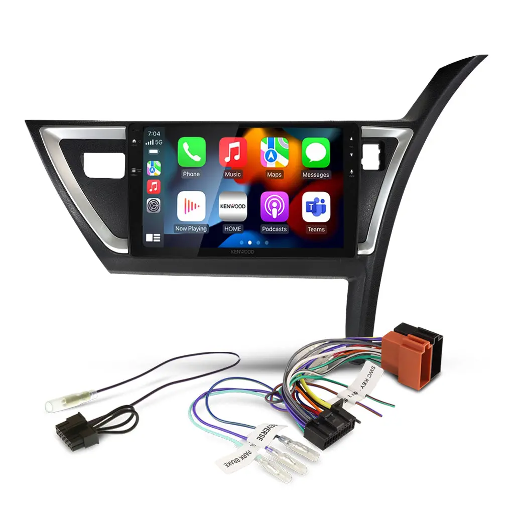 Dmx80axs Bundle - Toyota Corolla Hatch 2012-2015 [Compatible With Kenwood Dmx80axs] (Akto39/App8ke8)/Swc-Apkwpl 1
