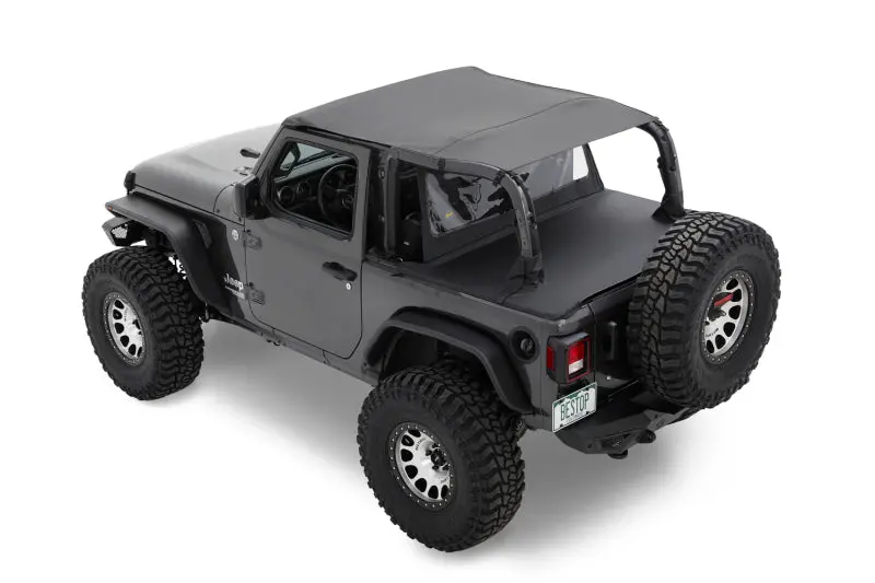 Bestop Safari Bikini Top (F&R): Jeep Wrangler Jl 2018-2023 2.0L/3.6L 1